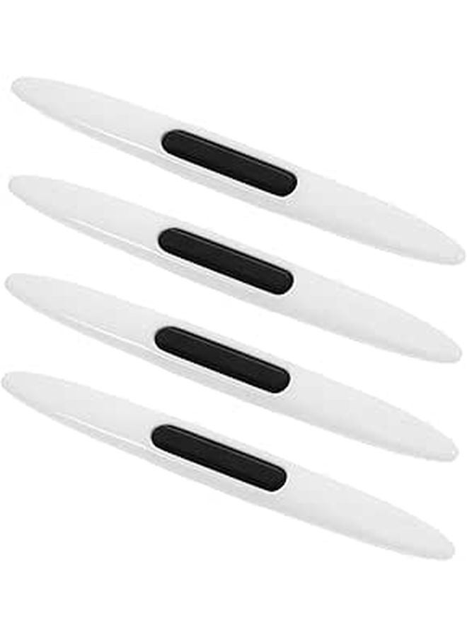 4PCS Car Door Edge Guards Trim Protector Anti Scratch Static Removal Decorative Strips Easy Fit - Image 1