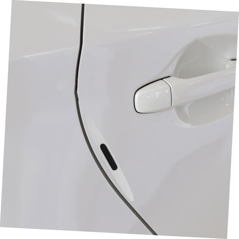 4PCS Car Door Edge Guards Trim Protector Anti Scratch Static Removal Decorative Strips Easy Fit - Image 5