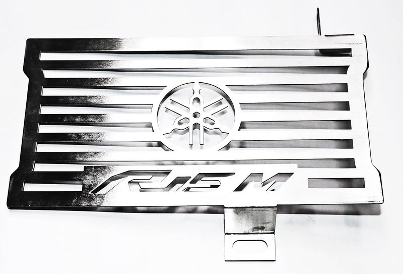 RANARP RANARC Stainless Steel Motorcycle Radiator Guard Protector Grill for (R15 M Silver) - Image 1