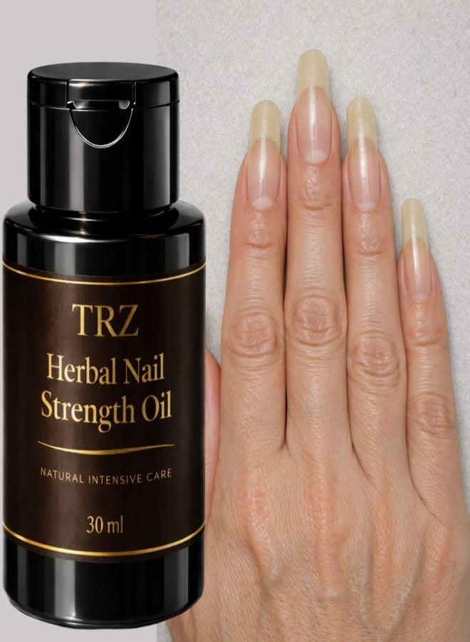 TRZ Nail Growth Oil | Herbal Nail Strengthening Oil | Promotes Long, Strong & Healthy Nails | Cuticle Care Formula - Image 2