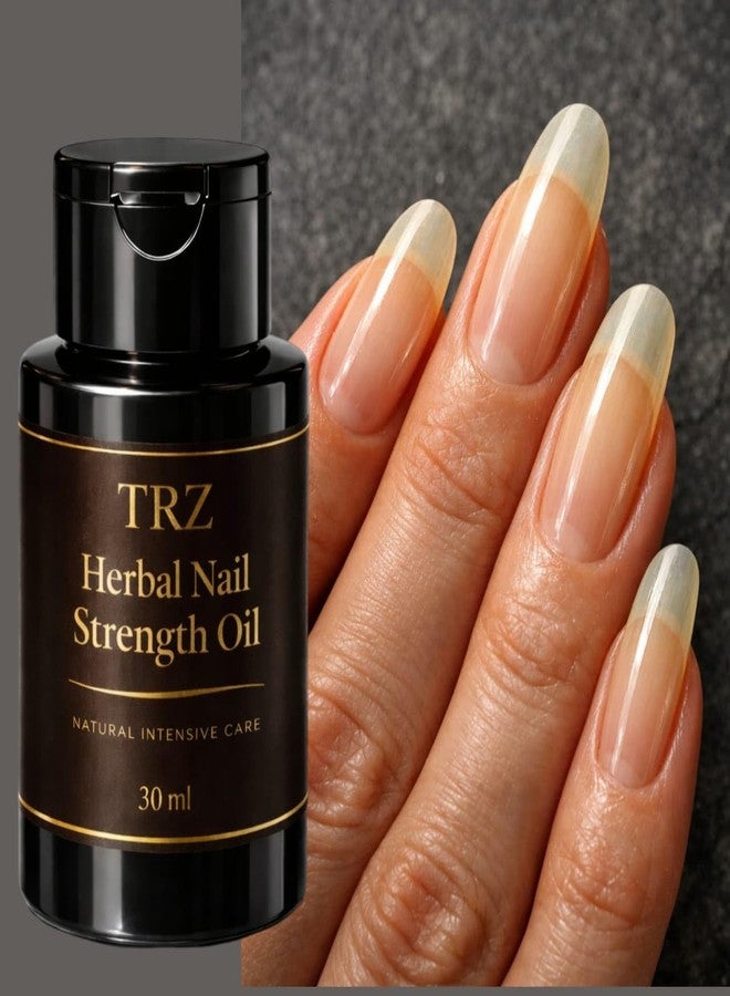 TRZ Nail Growth Oil | Herbal Nail Strengthening Oil | Promotes Long, Strong & Healthy Nails | Cuticle Care Formula - Image 4