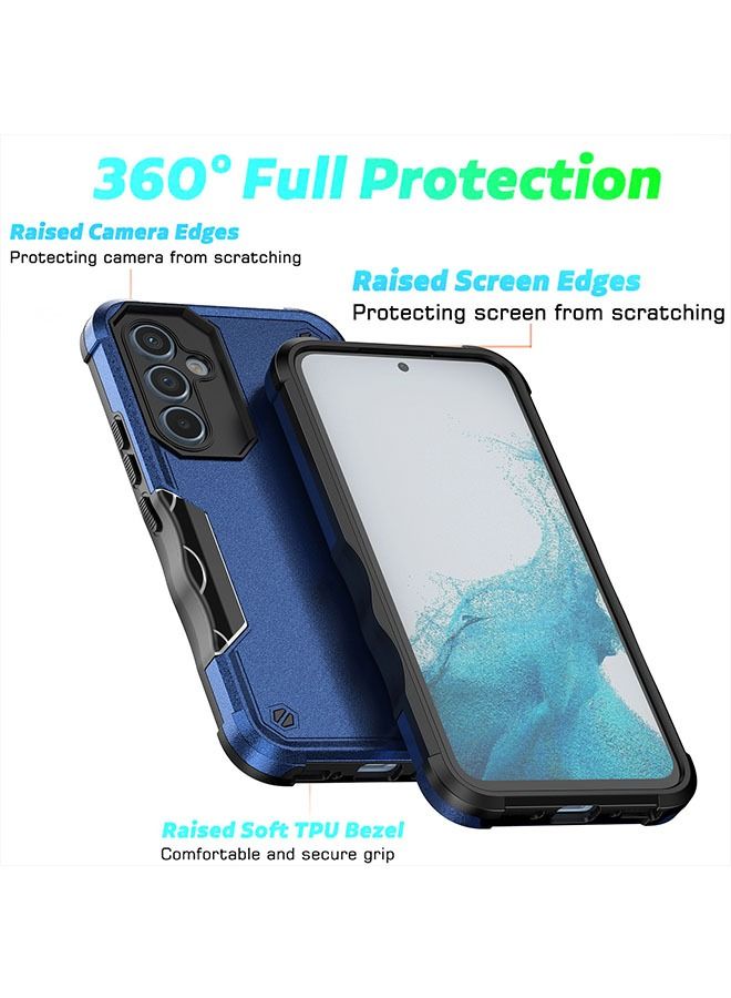 أوشن سامسونج جالاكسي A54 5G حالة الهاتف ( الأزرق ) ، الصف العسكرية المضادة للسقوط والصدمة ، الجانب المضادة للانزلاق تصميم 360 درجة حماية الجسم ، ومكافحة الصفر ، والغبار - Image 3
