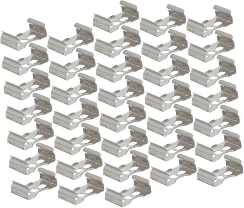 Well-engineered versatile build 100pcs Light Tube Iron Clip Fluorescent Light Metal Mount Easy Install Balanced weight KSA standard compatible design Multi-price design picks All budget friendly options All space matching look Multiple options High precision lightweight material Flexible trendy construction Public demand affordable quality Heat resistant Fast & slow shipment compatible Sufficient order stock Durability boosted processed material Global light sturdy raw material Solid anti-deform Trendy varied sizing alternatives Trusted all-purpose quality Custom sizing alternatives Local supply chain stock Simple multifunctional build All-round well-engineered practical build Month-round consistent deliver Balanced structure Globally trusted quality - Image 1