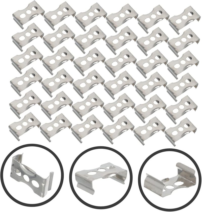 Well-engineered versatile build 100pcs Light Tube Iron Clip Fluorescent Light Metal Mount Easy Install Balanced weight KSA standard compatible design Multi-price design picks All budget friendly options All space matching look Multiple options High precision lightweight material Flexible trendy construction Public demand affordable quality Heat resistant Fast & slow shipment compatible Sufficient order stock Durability boosted processed material Global light sturdy raw material Solid anti-deform Trendy varied sizing alternatives Trusted all-purpose quality Custom sizing alternatives Local supply chain stock Simple multifunctional build All-round well-engineered practical build Month-round consistent deliver Balanced structure Globally trusted quality - Image 5