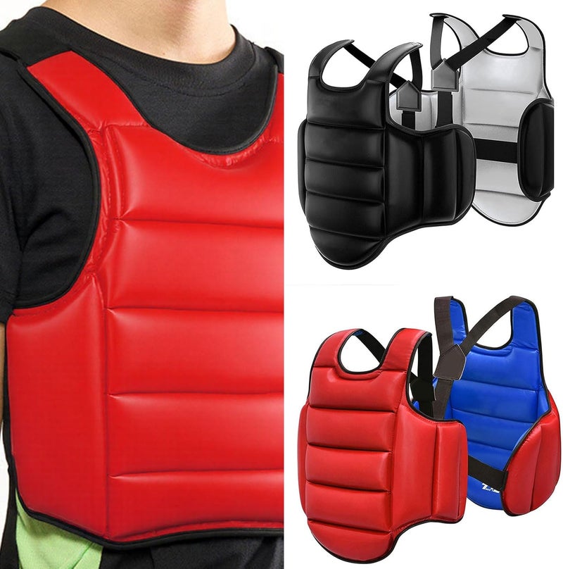 Karate Training Vest Reinforced Foam Padding & Moisture-Wicking Design for Intensive Sparring Gear Taekwondo - Image 2