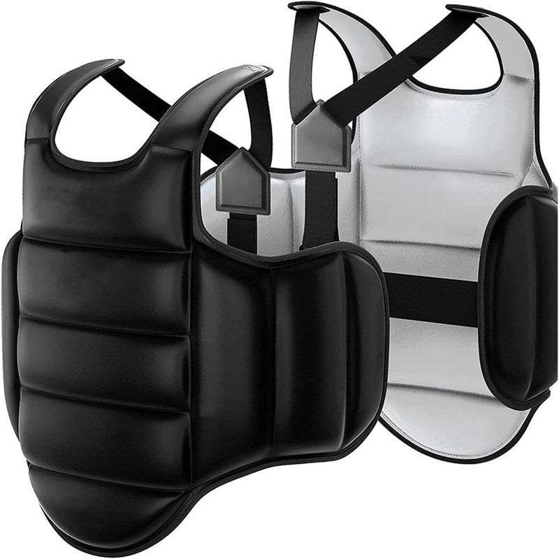 Karate Training Vest Reinforced Foam Padding & Moisture-Wicking Design for Intensive Sparring Gear Taekwondo - Image 1