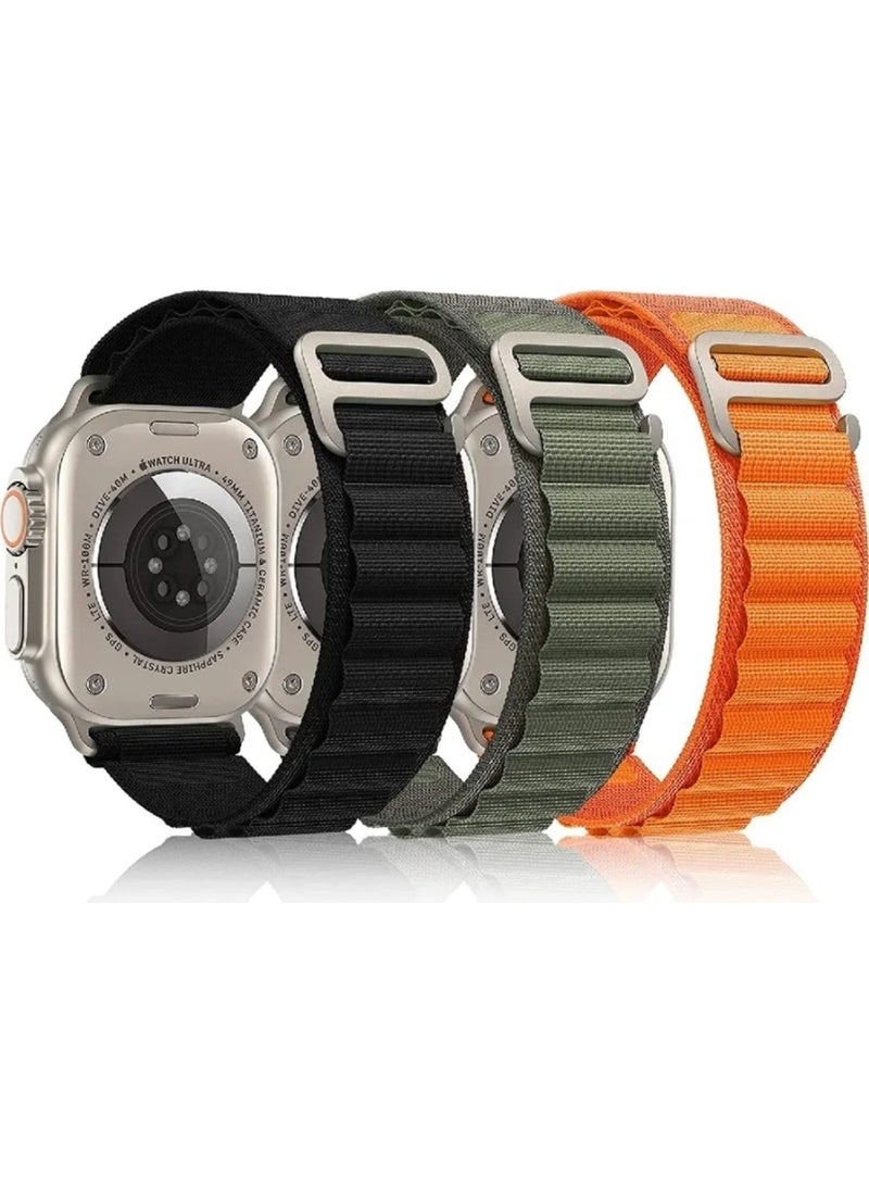 İstanbul Teknoloji - Istanbul Technology Apple Watch Compatible 42-44-45-49MM 1/2/3/4/5/6/se/7/8/ultra Alpine Loop Band - Image 1