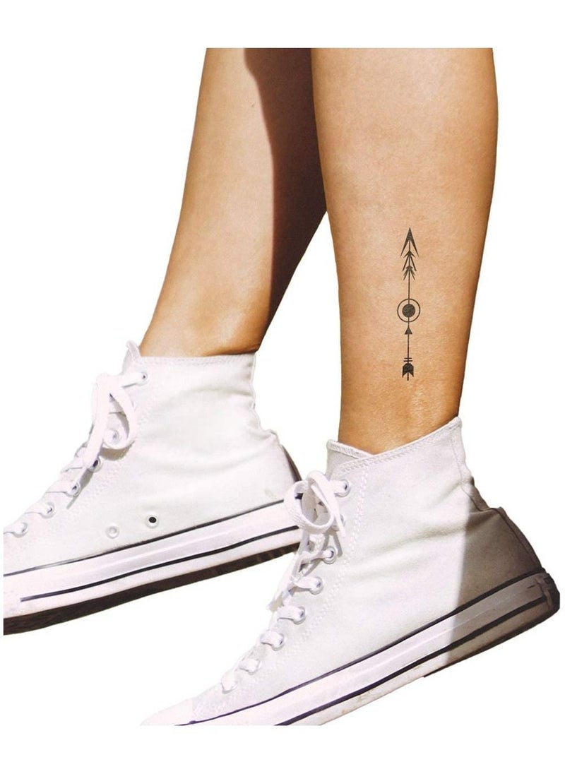 Le Inka Le Inka Temporary Tattoos Water-Permeable Breathable Long Lasting Lasts 1-2 Weeks Premium Plant-Based Men & Women Arro  - Image 1