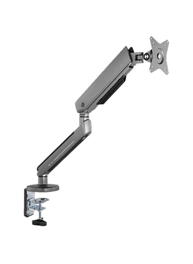 تويستد مايند ذراع شاشة مفرد، يناسب شاشات من ١٧ إلى ٣٢ بوصة، يتحمل حتى ٨ كجم، مصنوع من الألومنيوم والفولاذ، مزود بخاصية تعديل شد الزنبرك، لوحة VESA قابلة للفصل، إضاءة محيطة RGB، مشبك C وحامل حلقي، إدارة كابلات متكاملة، رمادي | TM-54-C06-G - Image 3