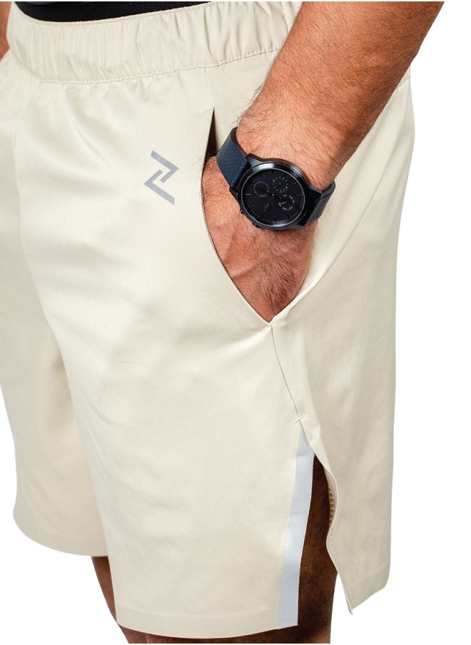 ZAECY Men's Training Shorts with Built-in Inner Shorts  - Image 4