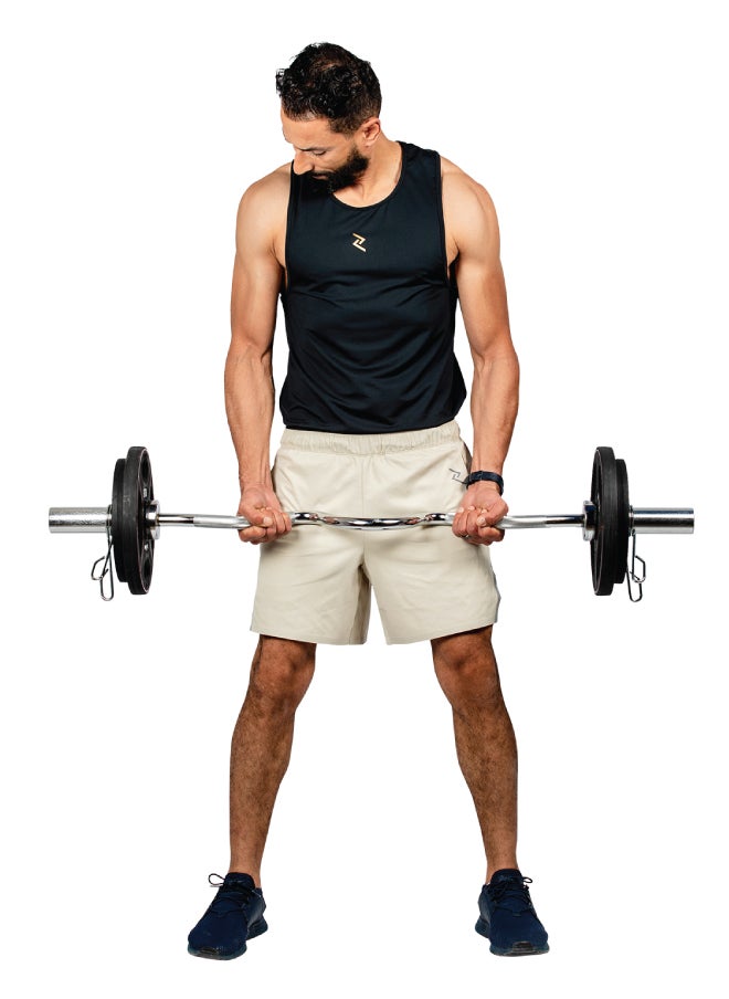 ZAECY Men's Training Shorts with Built-in Inner Shorts  - Image 1