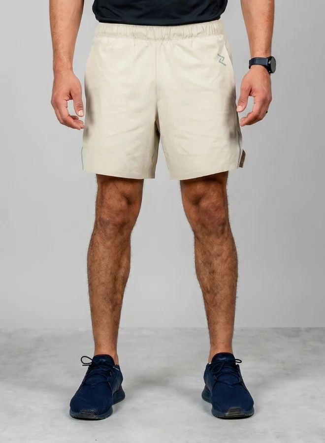 ZAECY Men's Training Shorts with Built-in Inner Shorts