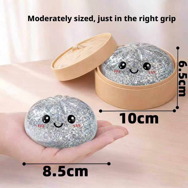 Stress Relief Squishy Toy Simulation Bun Fast Rebound Squeeze Toy for Kids - Image 4