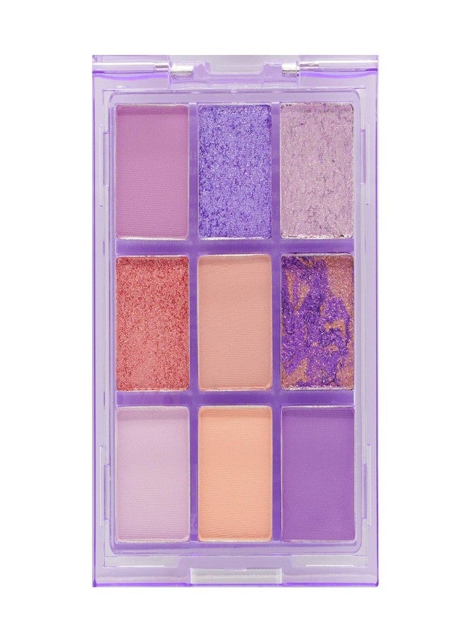 W7 | Soft Hues Pressed Pigment Palette | Colorway: Amethyst | Tones: Mattes and Duo-Chromes | Color: Purples, Oranges, Golds and Nudes | Cruelty Free Makeup For Women - Image 2