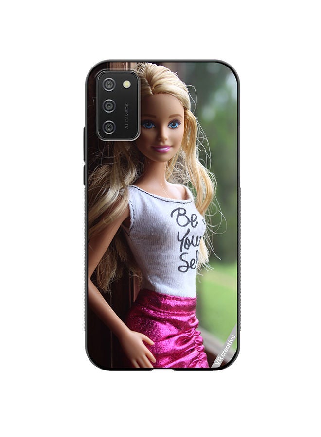 VR CREATIVE Protective Case Cover For Samsung Galaxy A03s Barbie Doll Design Multicolour - Image 1