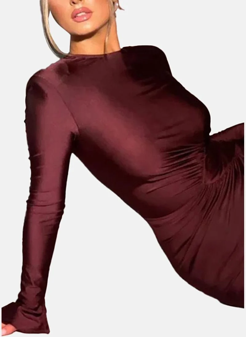 يونيكي Satin Bodycon Dress