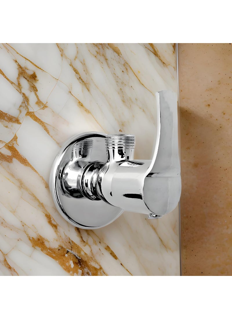 DONATO Donato Diana Brass Angle Valve for Wash Basin Toilet Kitchen Geyser and Bathroom DA1353  - Image 3