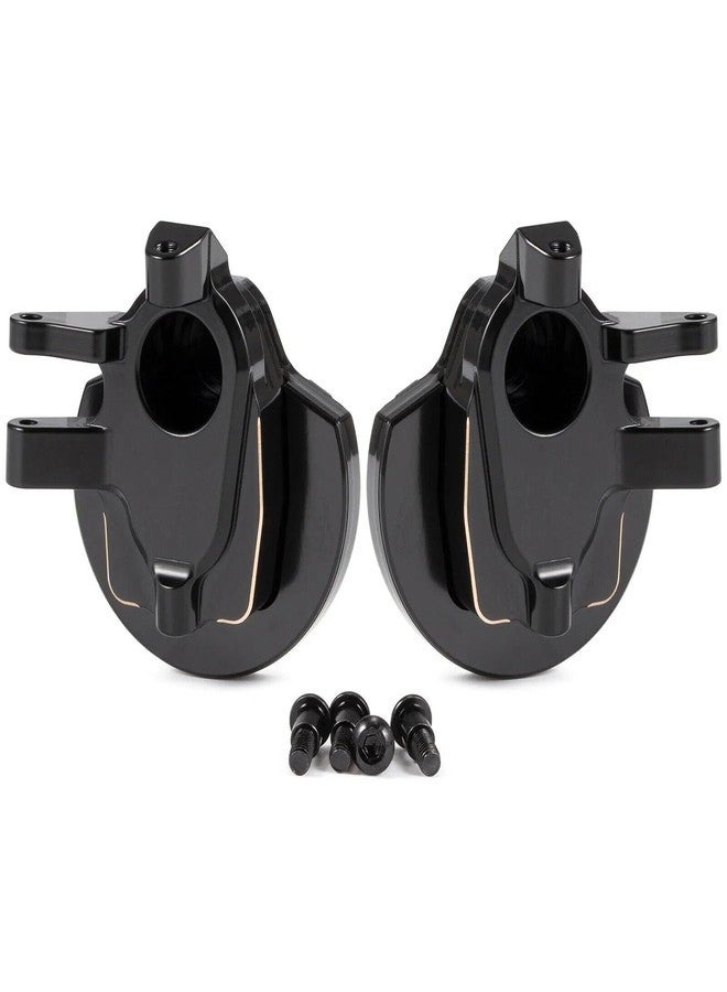 ZMHOBBY Heavy Brass Weights Capra AR45P Portal Cover Steering Knuckles for SCX10 III CP44 CP43 Portal Axle 1/10 RC Crawler Rigs 4WS LCG Comp Builds (Knuckle and Cover) - Image 2