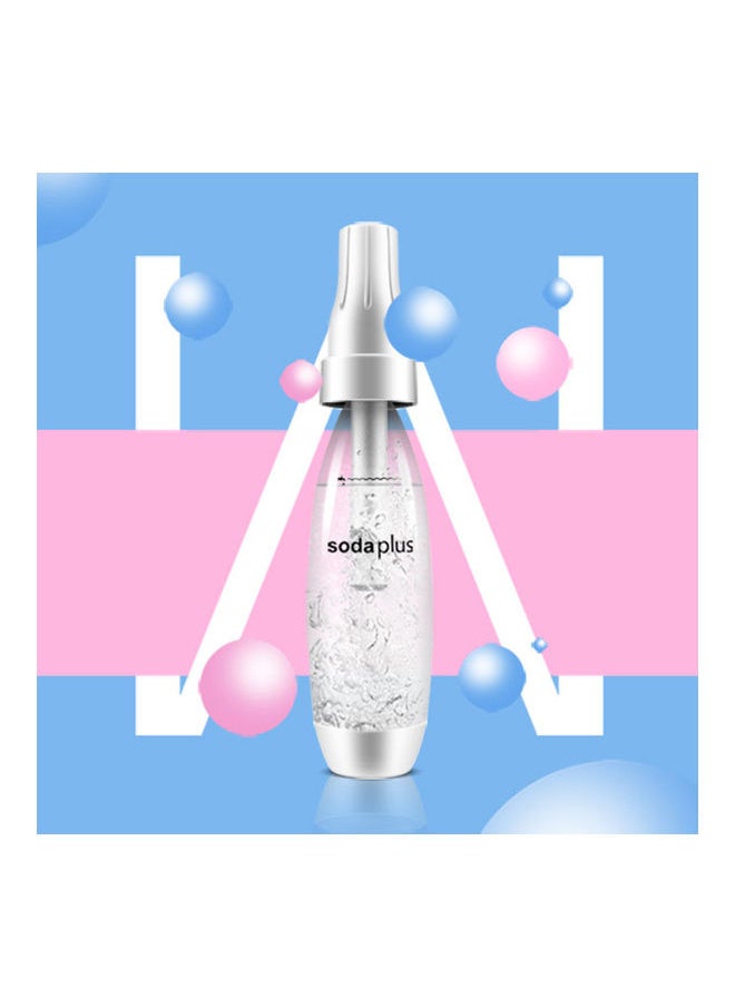 Generic - Portable Carbonated Juice Soda Sparkling Water Maker Beverage Machine White - Image 1