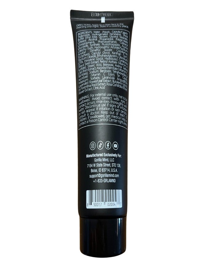 Gorilla Mind Cōsh Moisturizer - Firms Your Skin, Minimizes Wrinkles, Reduces Fine Lines, Lightweight Face Cream/For Men and Women - Image 2