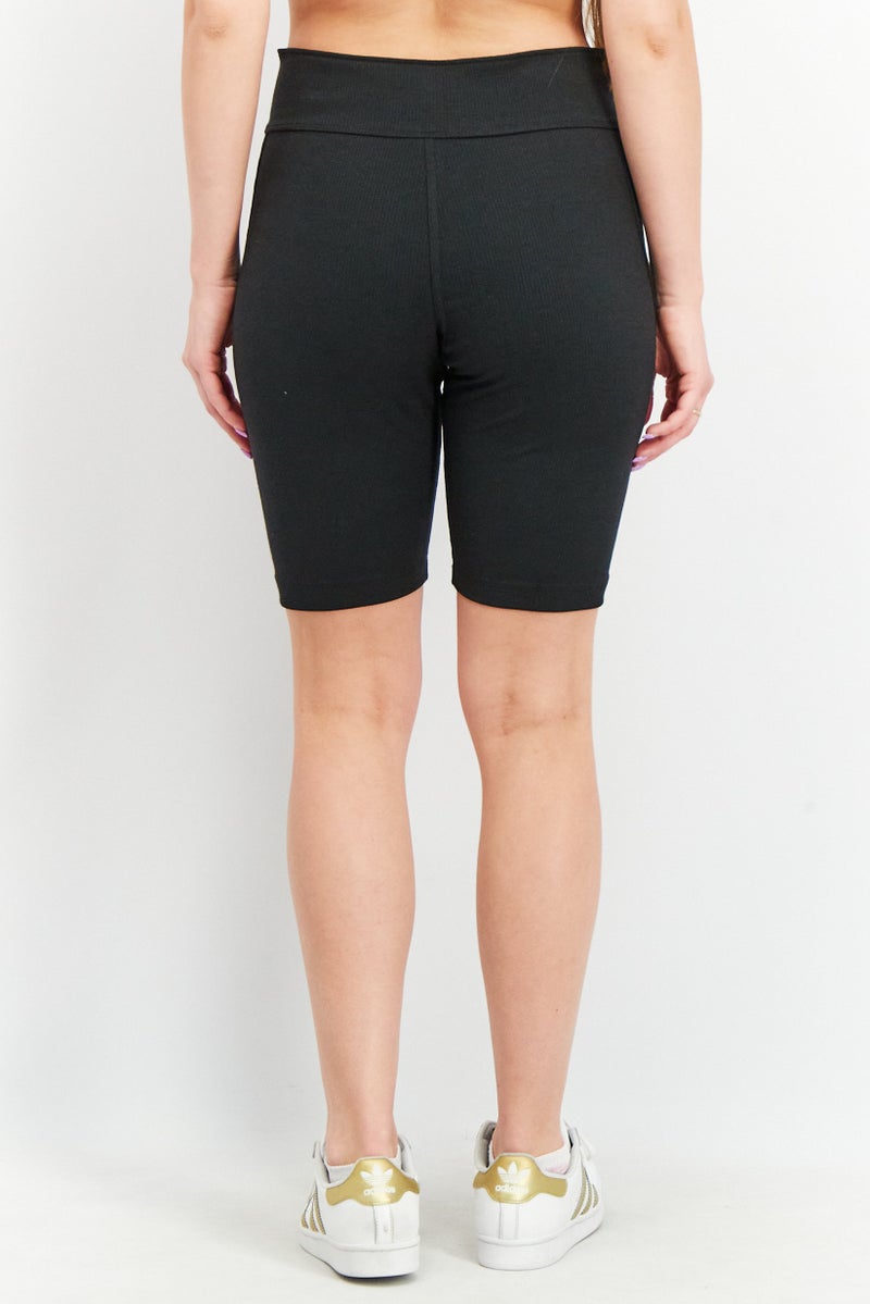 Adidas Women Sportswear Fit Training Shorts, Black - Image 4