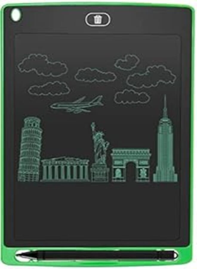 one year warranty_8.5 Inch LCD Writing Tablet Paperless Office Writing Board With Stylus Pen Green For Office Workers And Students9991193" ) 
