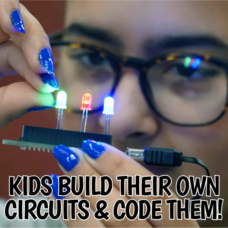 Let's Start Coding Base Kit Computer Coding Game for Kids 8-12+ and Teens to Learn Code & Electronics. Great STEM Gift for Boys & Girls for Real C++ Coding with Over 60 Projects Included. - Image 5