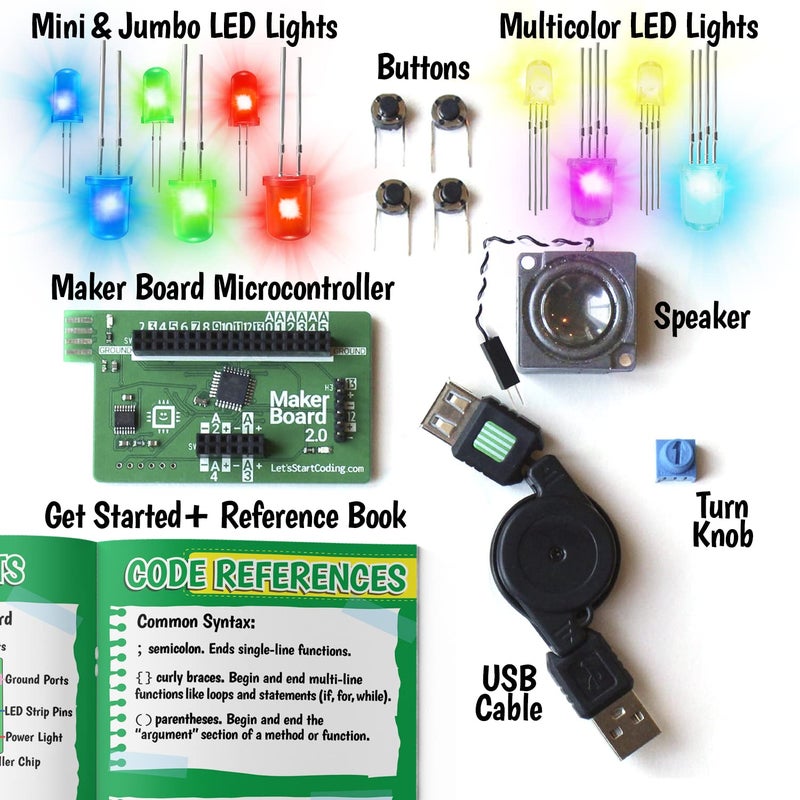 Let's Start Coding Base Kit Computer Coding Game for Kids 8-12+ and Teens to Learn Code & Electronics. Great STEM Gift for Boys & Girls for Real C++ Coding with Over 60 Projects Included. - Image 4