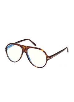 Men's Aviator Blue Light Filter Eyeglasses - TF5012B 052 53 - Lens Size: 53 Mm
