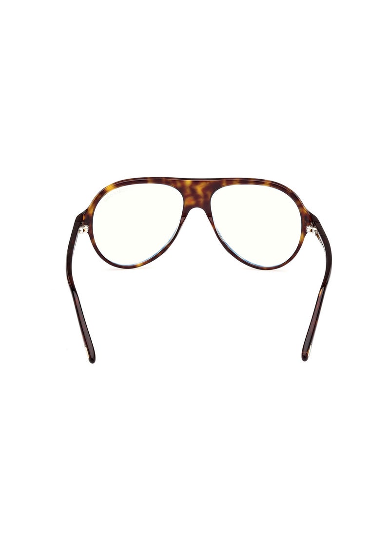 TOM FORD - Men's Aviator Blue Light Filter Eyeglasses - TF5012B 052 53 - Lens Size: 53 Mm - Image 1