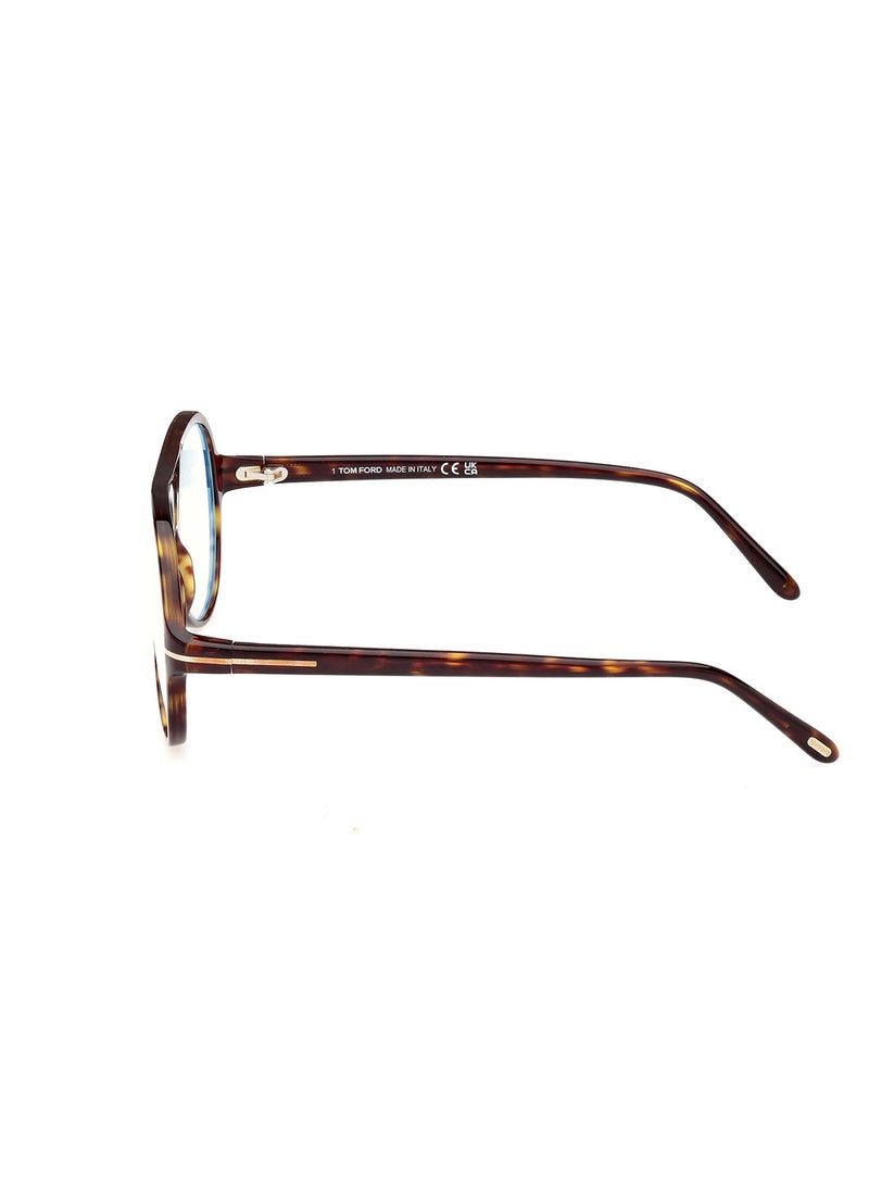 TOM FORD - Men's Aviator Blue Light Filter Eyeglasses - TF5012B 052 53 - Lens Size: 53 Mm - Image 1