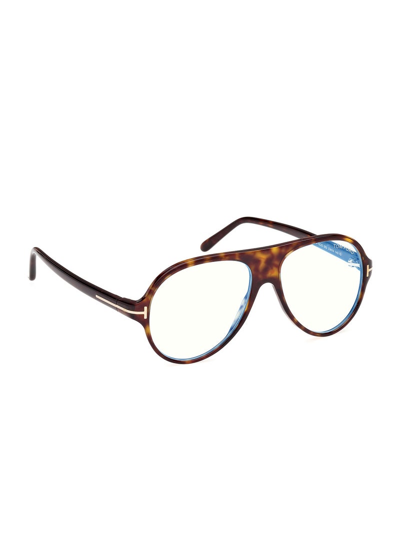 TOM FORD - Men's Aviator Blue Light Filter Eyeglasses - TF5012B 052 53 - Lens Size: 53 Mm - Image 1