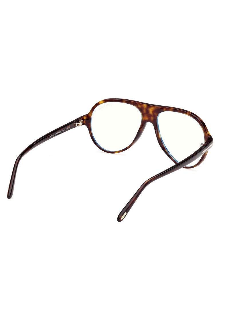 TOM FORD - Men's Aviator Blue Light Filter Eyeglasses - TF5012B 052 53 - Lens Size: 53 Mm - Image 1