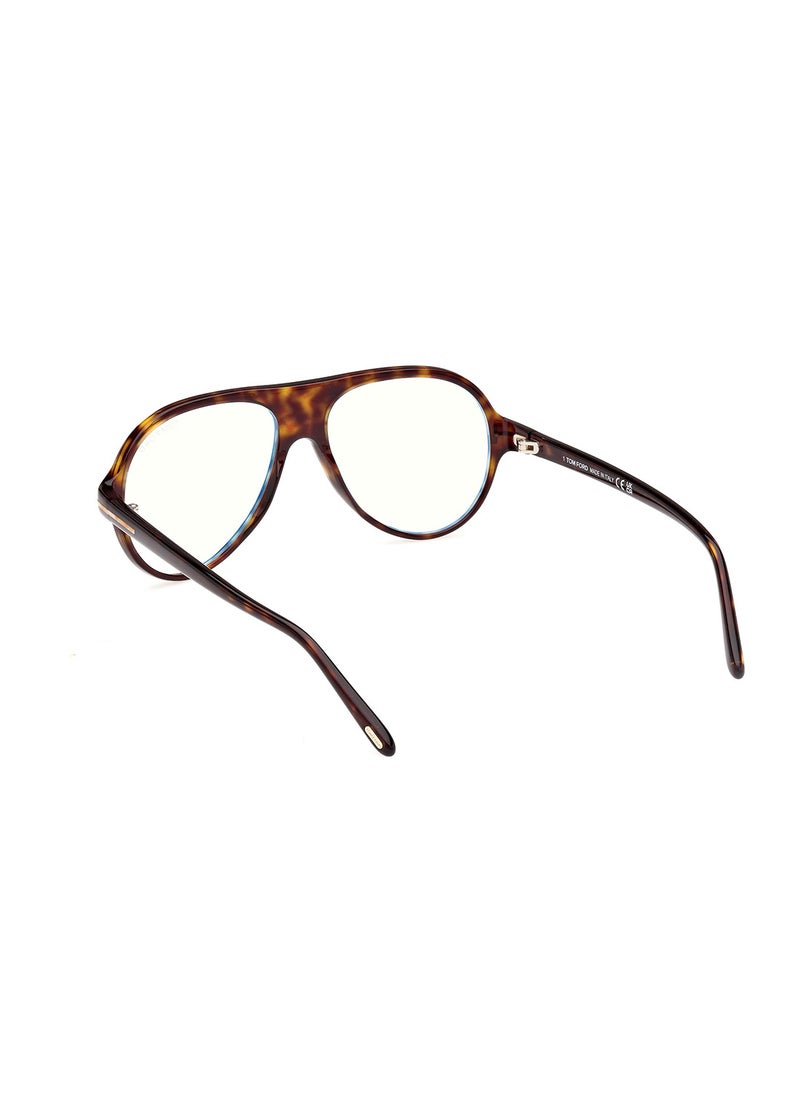 TOM FORD - Men's Aviator Blue Light Filter Eyeglasses - TF5012B 052 53 - Lens Size: 53 Mm - Image 1