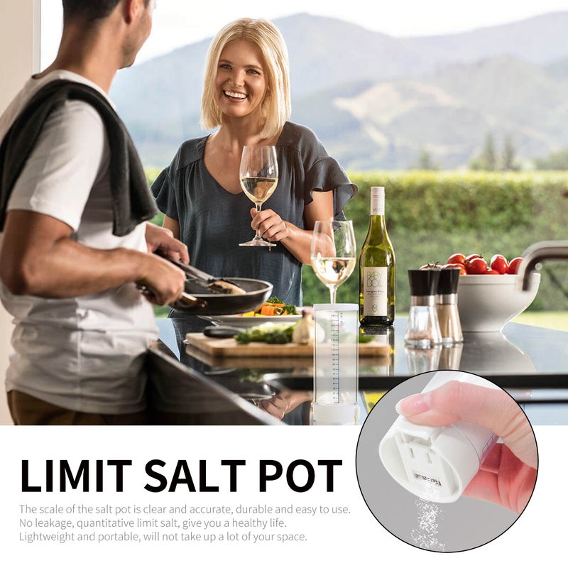 1 Pc 0.5g Quantitative Pots Press Salt Jar Condiment Bottle - Image 4