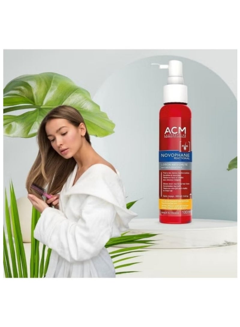ACM Novophane Anti Hair Loss Lotion 100ml Strengthens Stimulates Hair Growth Leave In Scalp Treatment for Thinning Hair Men Women - Image 3