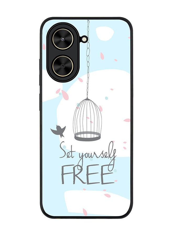 Stylizedd For Xiaomi Poco C71 / Redmi A5 4G Case,Slim fit Camera Protection, Shockproof Thin Phone cover  - Set Yourself Free