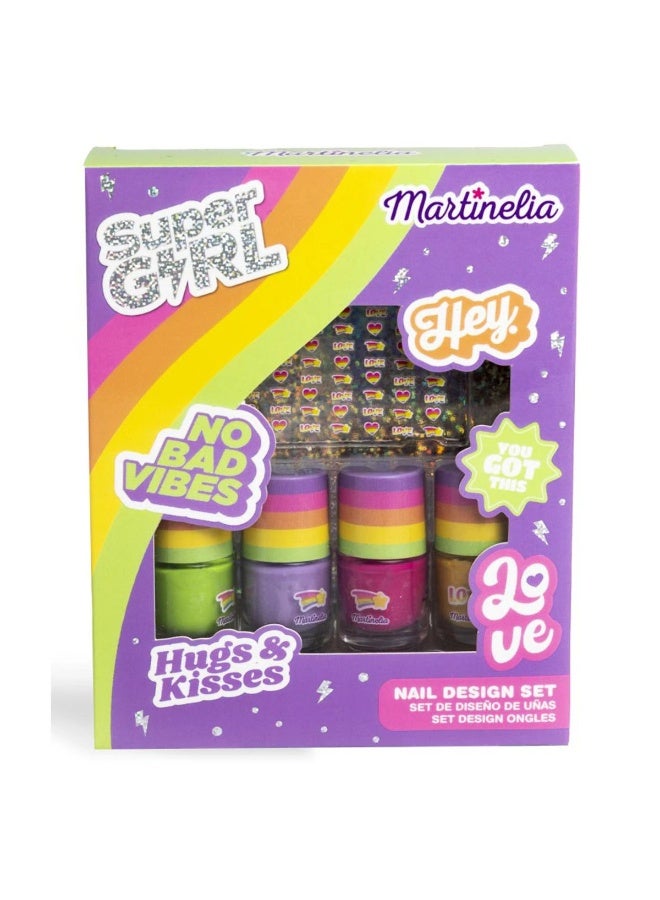 Martinelia مجموعة تصميم أظافر سوبر جيرل - Image 1