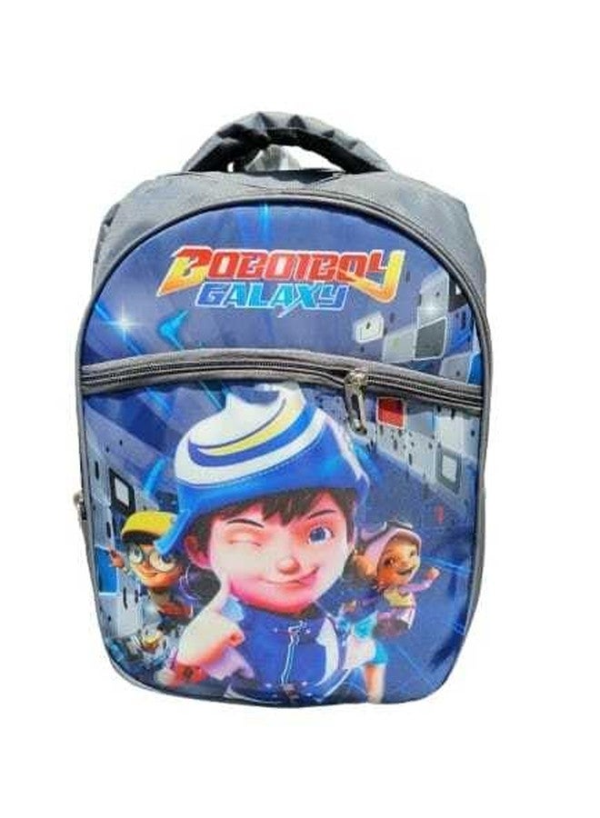 Spytek BoBoiBoy Galaxy Kids School Backpack, Blue and Grey, Cartoon Theme, for Boys - Image 1