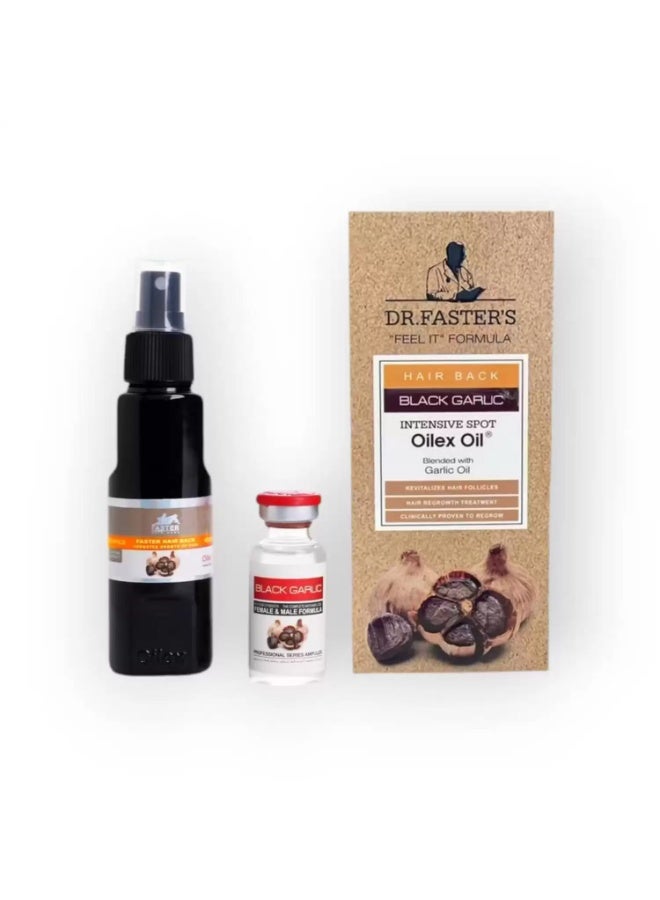 بخاخ زيت الشعر بزيت الثوم الأسود  هير باك 100مل - Image 1