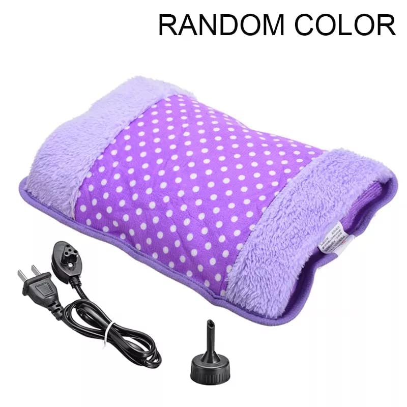 HUBTURE Heating Bag, Electric Hot Water Bag for Pain Relief, Heating Pad for Back, Neck Pain with Cover (Multicolor) - Image 5