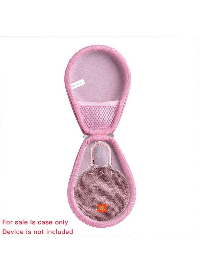 Hermitshell Travel Case Fits Jbl Clip 3 Portable Waterproof Wireless Bluetooth Speaker (Pink 2) - Image 2