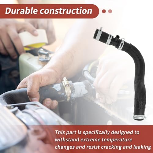 RATCHROLL Engine Radiator Inlet Hose for Jeep Gladiator 3.6L V6 2020-2025 HVAC Heater Pipe No.68280782AC Radiator Connector Hose for Jeep Wrangler 3.6L V6 2018-2025 - Image 5