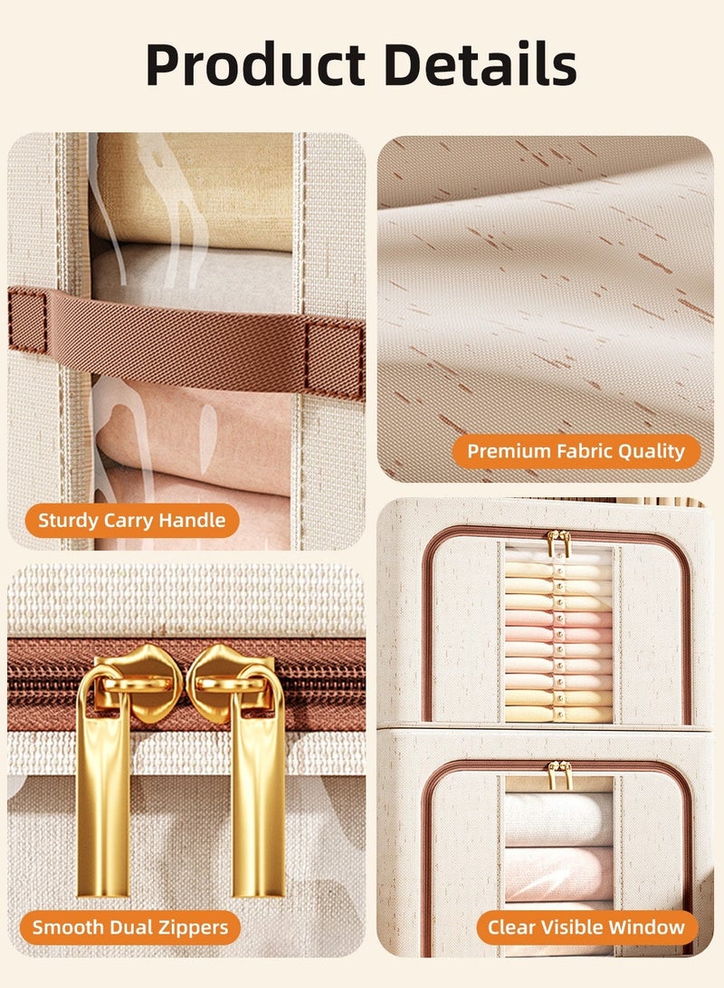 صندوقان تخزين كبيران مع نوافذ وإطار فولاذي - Image 5