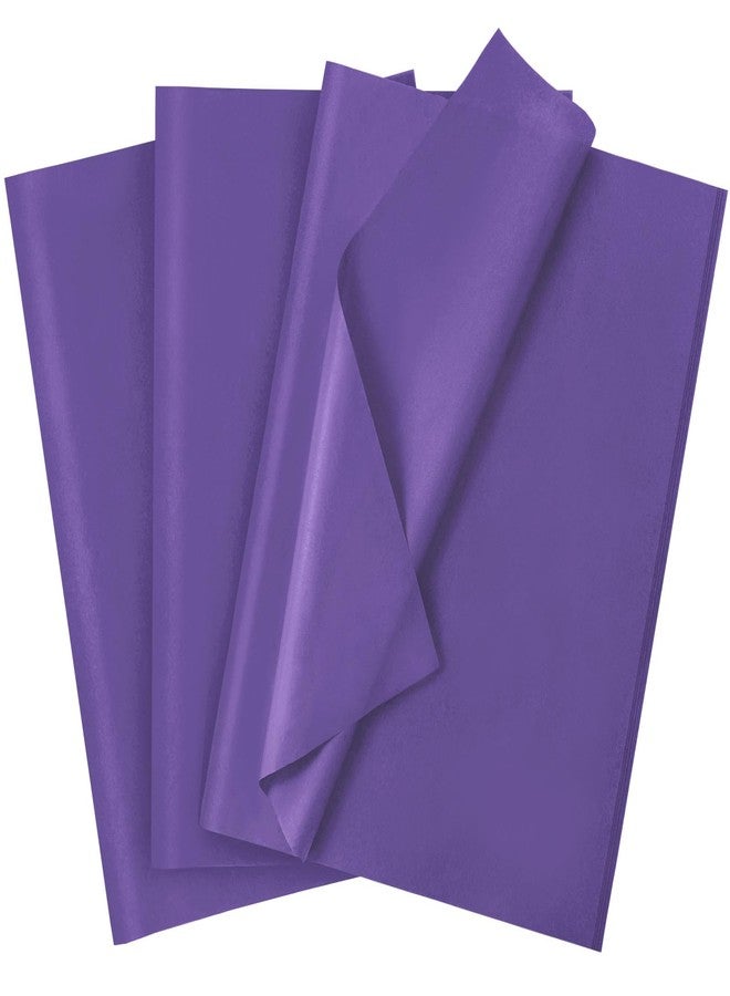 Laidans 120 Sheets 20"X14" Purple Tissue Paper for Gift Bags Wrapping, Art Tissue Paper Bulk for Weddings Birthday Party Crafts Decoration - Image 1