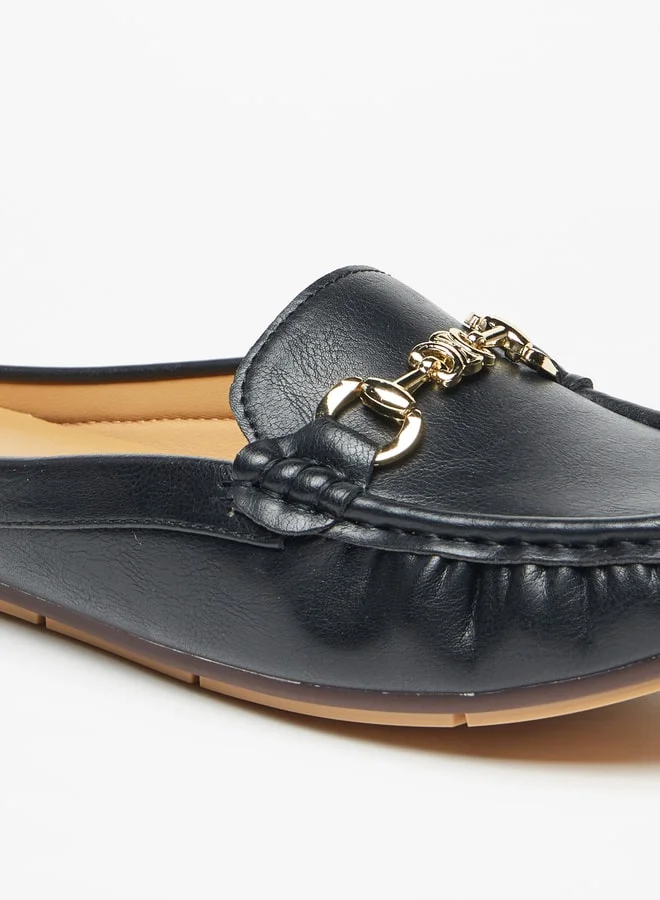 Le Confort Women's Solid Slip-On Mules