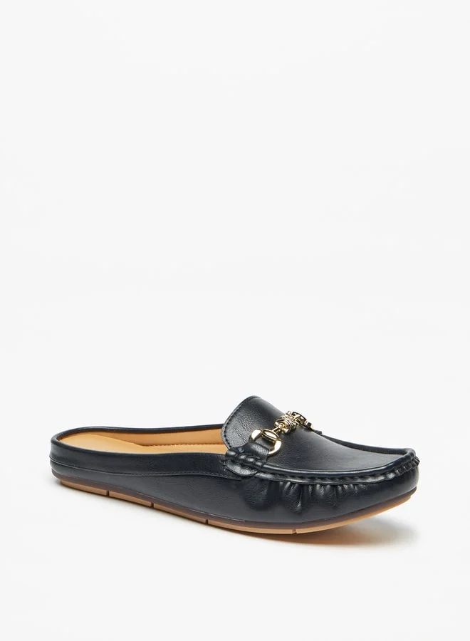 Le Confort Women's Solid Slip-On Mules