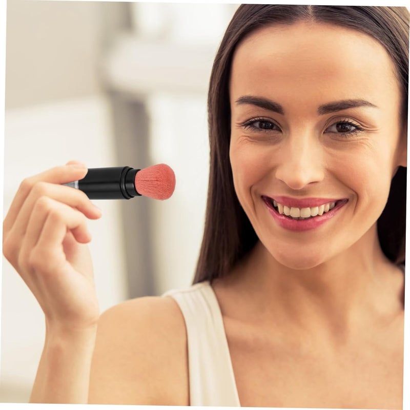 Portable Automatic Powder Spray Brush Blush Brush for Go Makeup Soft Bristles for Travel Beauty Supplies and Effortless Application - Image 5