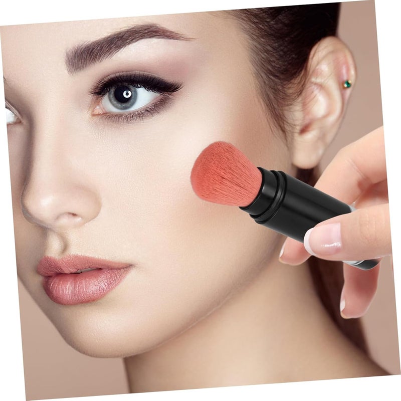 Portable Automatic Powder Spray Brush Blush Brush for Go Makeup Soft Bristles for Travel Beauty Supplies and Effortless Application - Image 4