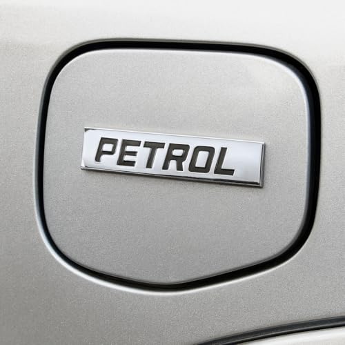 OAN Petrol Emblem Sticker for Car Fuel Tank (Silver-Plain) - Image 5